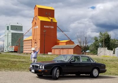 NANTON Alberta Prairie Grain Elevators