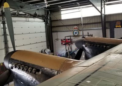 NANTON Lancaster View from Inside